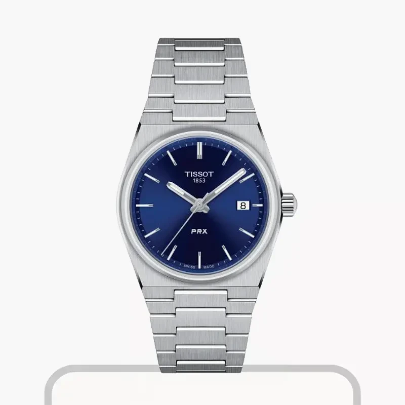 Tissot PRX Swiss Quartz 35mm Blue Dial Unisex Watch- T137.210.11.041.00